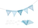 Goki Buchstabe Wimpelkette Blau