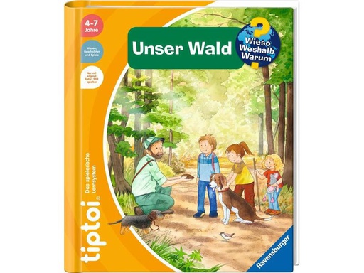 [90294343 1487969] tiptoi Lernbuch WWW Unser Wald