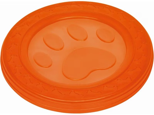 [90294345 1557783] Nobby Hunde-Spielzeug Fly-Disc Paw, Ø 22 cm, Orange