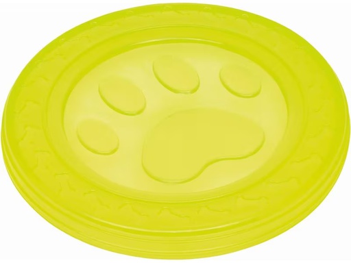 [90294361 1557784] Nobby Hunde-Spielzeug Fly-Disc Paw, Ø 22 cm, Gelb