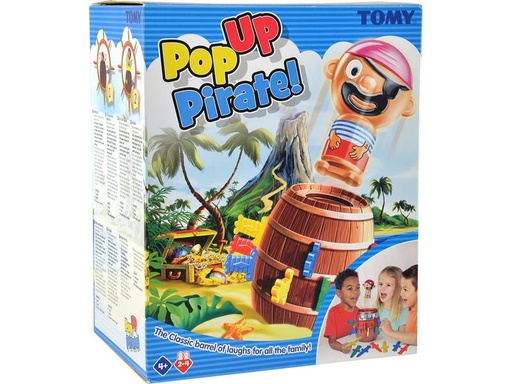 [90294584 1557557] Tomy Pop Up Pirate!