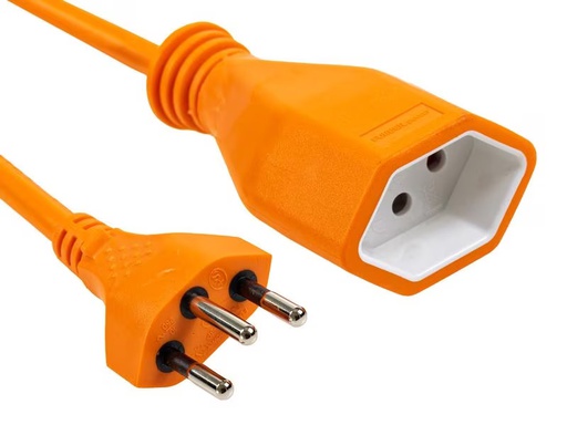 [90294644 1477807] FURBER.power Verlängerungskabel T13-T12 0.2 m Orange