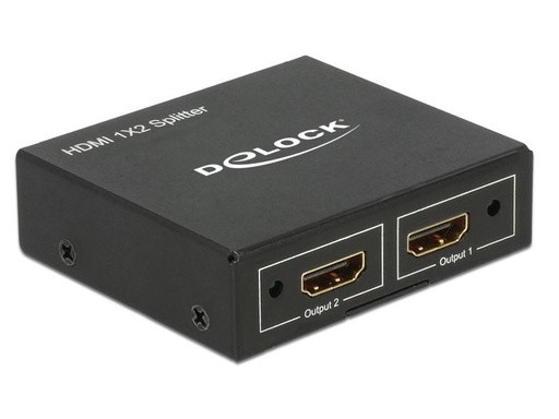 [90049263 779329] Delock 2-Port Signalsplitter HDMI - HDMI 4K/30Hz
