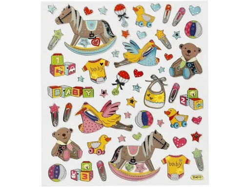 [90295430 1556994] Creativ Company Motivsticker Baby 1 Blatt