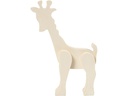 Creativ Company Holzartikel Tierfigur Giraffe 19 x 14 cm