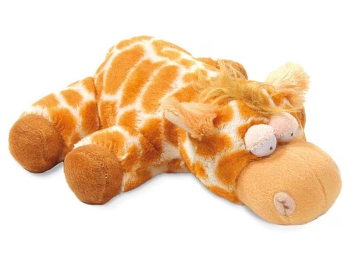 [90295510 1560537] SwissPet Hunde-Spielzeug Giraffe, 22 cm, Braun