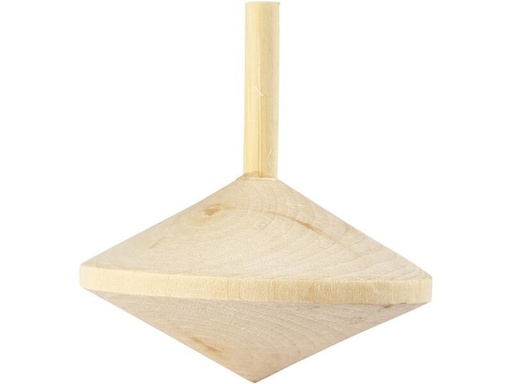 [90295532 1557113] Creativ Company Holzartikel Kreisel 5 x 5.5 cm