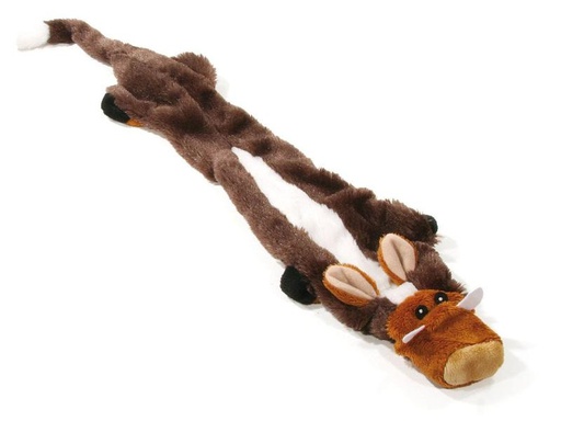 [90295539 1560524] SwissPet Hunde-Spielzeug Schlappi-Stinktier, L, 60 cm, Braun
