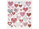 Creativ Company Motivsticker Herzen 1 Blatt
