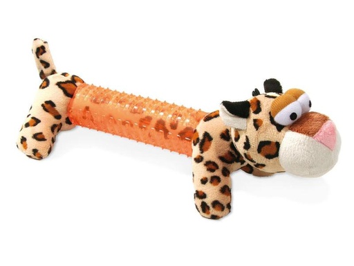 [90295590 1560510] SwissPet Hunde-Spielzeug Dental-Leo, 33.5 cm, Orange