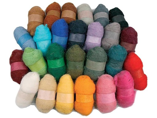 [90295639 1557057] Creativ Company Wolle 26 x 25 g, Assortiert