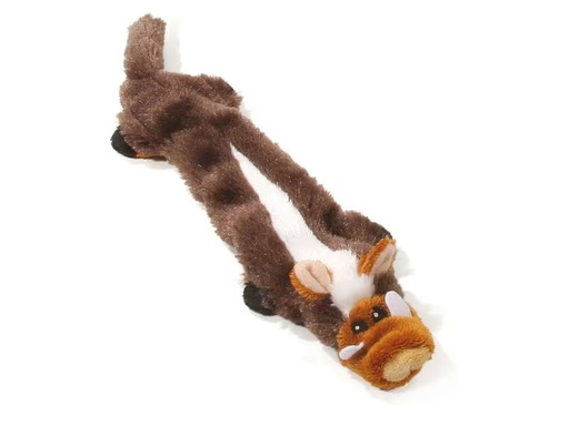 [90295666 1560523] SwissPet Hunde-Spielzeug Schlappi-Stinktier, S, 35 cm, Braun