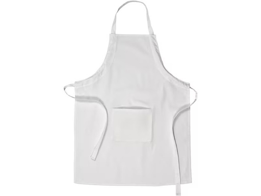 [90295668 1557046] Creativ Company Schürze 65 x 84 cm Baumwolle, Weiss
