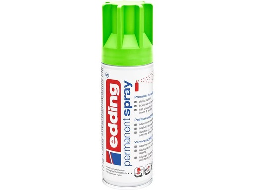 [90295763 1565874] edding Acrylspray  5200 200 ml, Neongrün matt