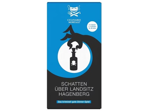 [90295917 1558096] Culinario Mortale Partyspiel Schatten über Landsitz Hagenberg