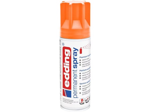 [90295966 1565876] edding Acrylspray  5200 200 ml, Neonorange matt