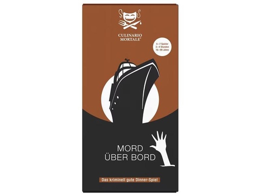 [90296006 1558095] Culinario Mortale Partyspiel Mord über Bord