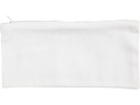 Creativ Company Baumwoll-Schreibetui 11 x 23 cm, Weiss