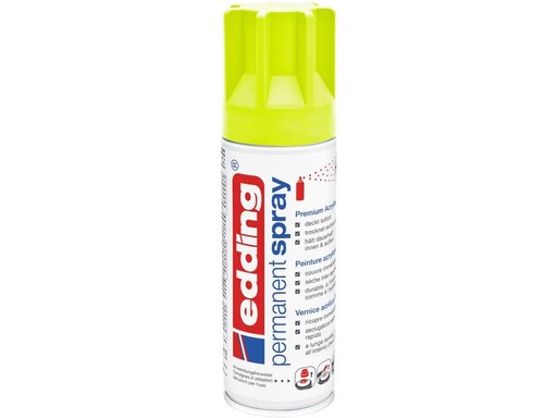 [90296265 1565875] edding Acrylspray  5200 200 ml, Neongelb matt