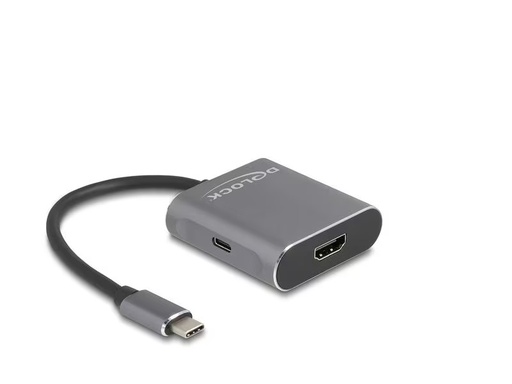 [90296392 1565110] Delock 2-Port Signalsplitter USB-C – HDMI / DisplayPort