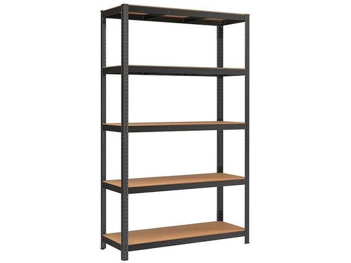 [90296805 1560812] Songmics Regal 5 Ablagen Schwarz