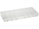 Creativ Company Aufbewahrungsbox 24 x 11 cm, Transparent