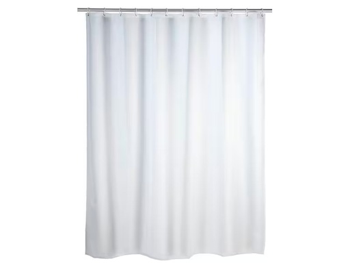 [90297115 1565696] Wenko Duschvorhang Uni 180 x 200 cm, Weiss
