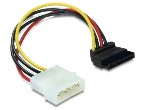 [90049508 15702] Delock Stromkabel Molex – SATA (f-m) 12 cm