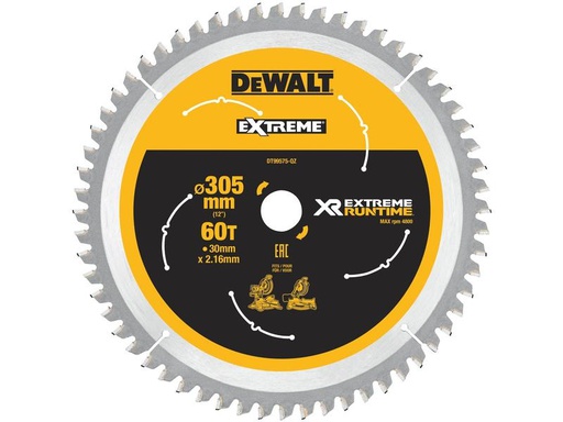 [90297439 1426316] DeWalt Kreissägeblatt 305 x 30 mm, 60 WZ/FZ