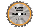 DeWalt Kreissägeblatt 250 x 30 mm, 24 WZ