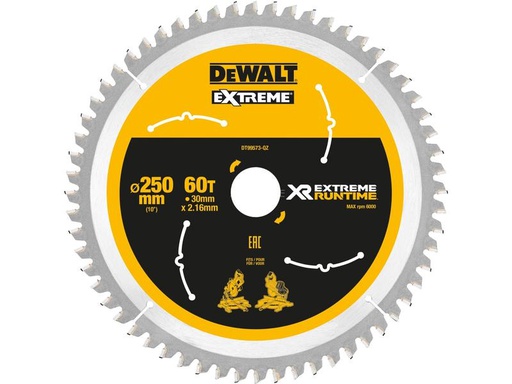 [90297557 1426313] DeWalt Kreissägeblatt 250 x 30 mm, 60 WZ/FZ