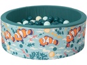 Knorrtoys Bällebad Soft Clownfish 150 Bälle beige/light mint/dark sea