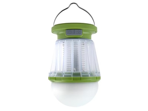 [90297748 1564682] Dörr Campinglampe Solar Anti-Moskito - Neongrün