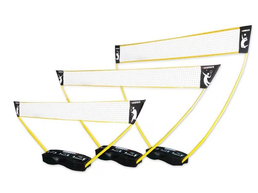 [90297817 1061108] HAMMER Volleyballnetz 3 in 1 Set
