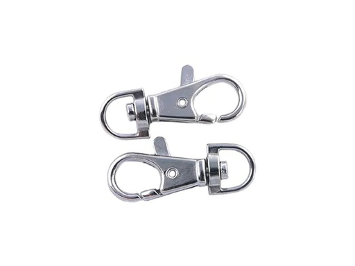 [90049587 1193018] Rico Design Anhänger Karabiner 38 x 18 mm, 2 Stück