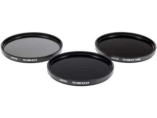[90298268 1444994] Hoya Graufilter PRO ND EX Kit 8/64/1000 – 77 mm