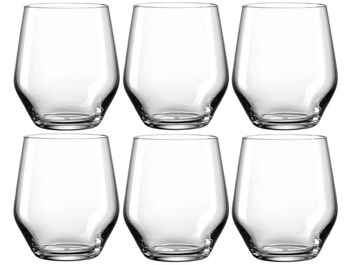 [90298285 1563600] Leonardo Trinkglas Twenty4 310 ml, 1 Stück, Transparent