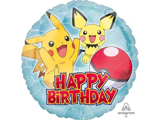 [90298611 1565252] Amscan Folienballon Pokemon 43 cm