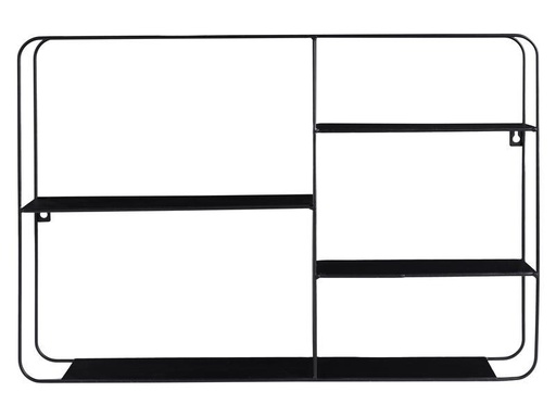 [90298728 1566861] Schou Wandregal 57 x 40 x 10 cm, Schwarz