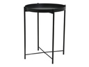 Schou Beistelltisch Ø 38 cm, Schwarz