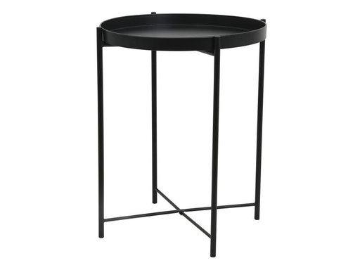 [90298740 1566851] Schou Beistelltisch Ø 38 cm, Schwarz