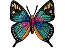 Mono-Quick Aufbügelbild Schmetterling Glitzer 1 Stück