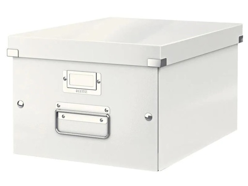 [90049673 370064] Leitz Aufbewahrungsbox Click &amp; Store A4 Weiss