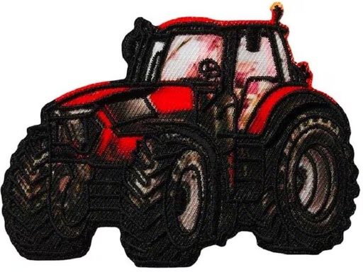 [90298969 1570252] Mono-Quick Aufbügelbild Traktor Rot 1 Stück
