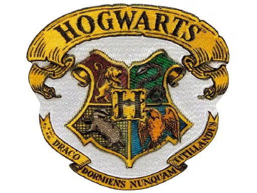 [90298970 1570218] Mono-Quick Aufbügelbild Harry Potter Hogwarts Wappen 1 Stück