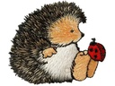 Mono-Quick Aufbügelbild Igel mit Junikäfer 1 Stück