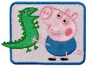 Mono-Quick Aufbügelbild Peppa Pig George 1 Stück