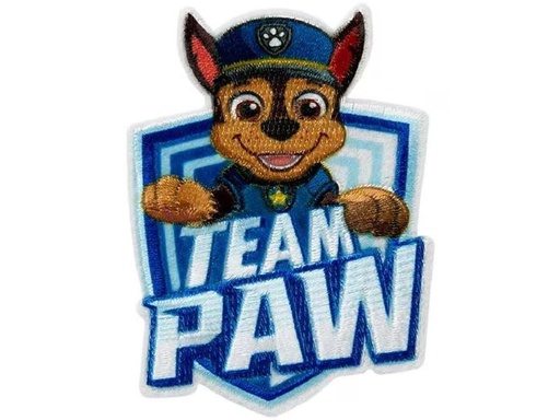 [90299094 1570228] Mono-Quick Aufbügelbild Paw Patrol Chase Team 1 Stück