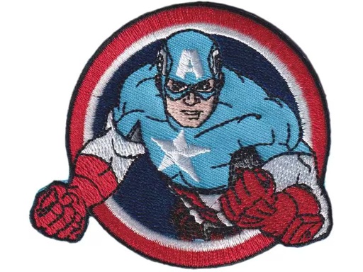 [90299101 1570226] Mono-Quick Aufbügelbild Marvel Avengers Captain America 1 Stück