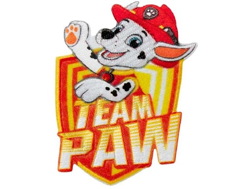 [90299103 1570230] Mono-Quick Aufbügelbild Paw Patrol Marshall Team 1 Stück